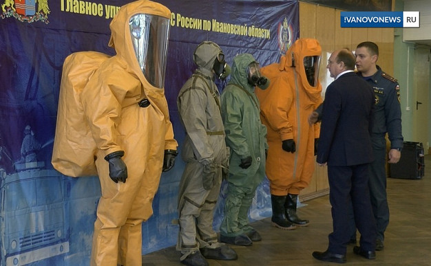 В Иванове открылась пожарно-спасательная выставка