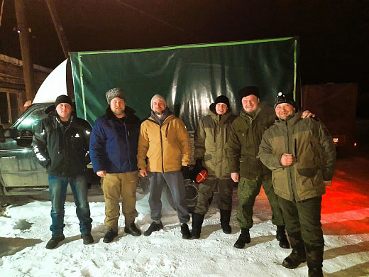 Родниковские казаки доставили 4 тонны гуманитарного груза в зону СВО