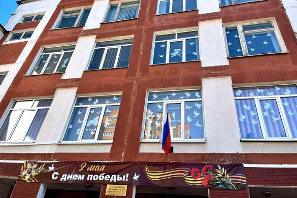 В Иванове стартовала акция «Окна Победы»