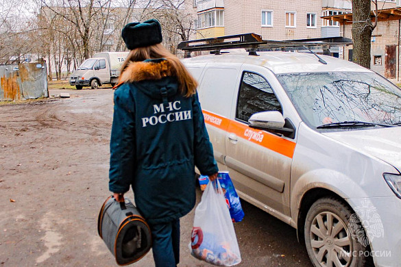 В Иванове сотрудница МЧС спасла домашних питомцев, потерявших хозяина
