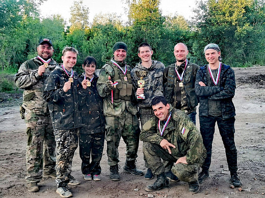 Команда ARES стала чемпионом ЦФО по внеаренному лазертагу