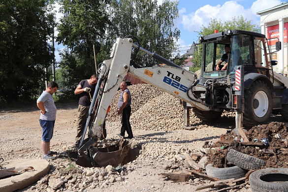 На улице Революционной в Иванове появится система отвода воды
