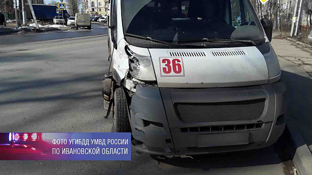 В Иванове пассажиры маршрутки пострадали в ДТП с «Индейцем» 