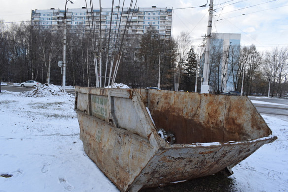 В Иванове установили три бункера для использованных автопокрышек