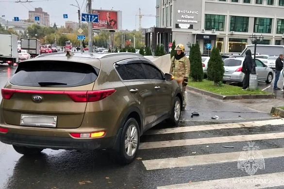 При столкновении двух авто в Иванове пострадали женщина и 9-летний ребенок 