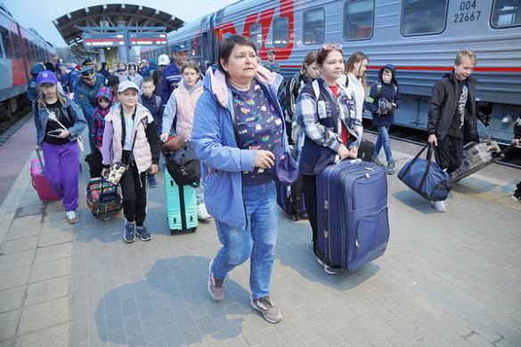  В Ивановскую область прибыли дети из Белгорода 