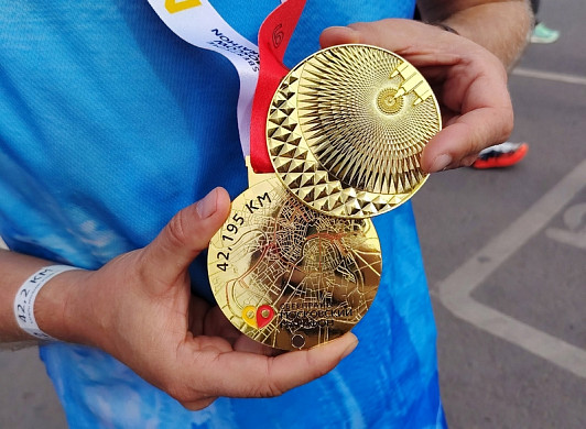  Ивановские бегуны успешно выступили на Московском марафоне-2026 