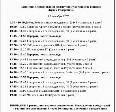 В Иванове состоятся областные соревнования по фигурному катанию