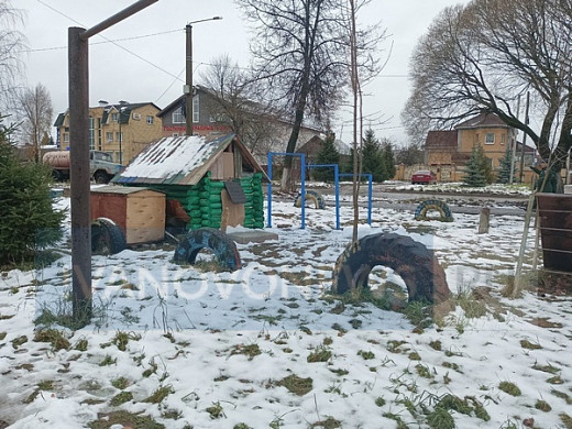  В Тейкове пенсионерка переделала детскую площадку в приют для животных 