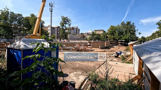 В центре Иванова на муниципальной земле возводят самострой