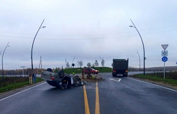  В Ивановской области водитель не смог объехать дорожный знак 