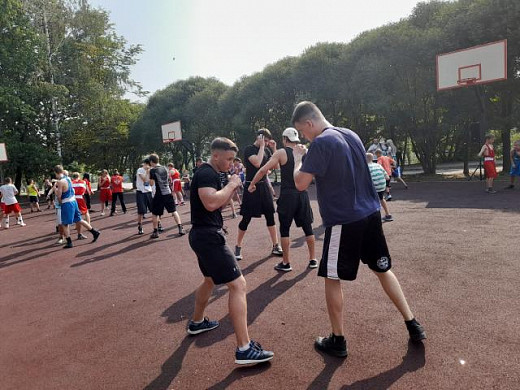 В Иванове прошла открытая тренировка по боксу