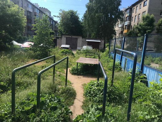 На улице Генкиной в Иванове появился мини-стадион