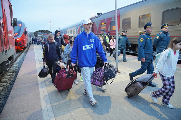  В Ивановскую область прибыли дети из Белгорода 