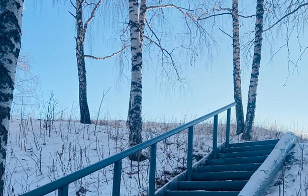 Лестницы на Соборной горе в Плесе восстановили