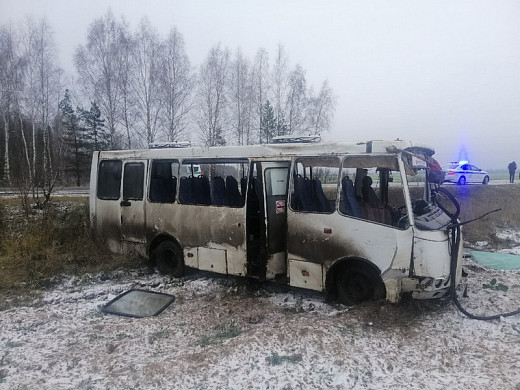  В Ивановской области в смертельное ДТП попал рейсовый автобус 