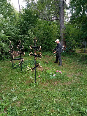 Кладбище в местечке Дроздово привели в порядок