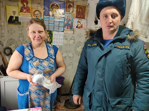 Жителям Заволжского района активно устанавливают пожарные извещатели
