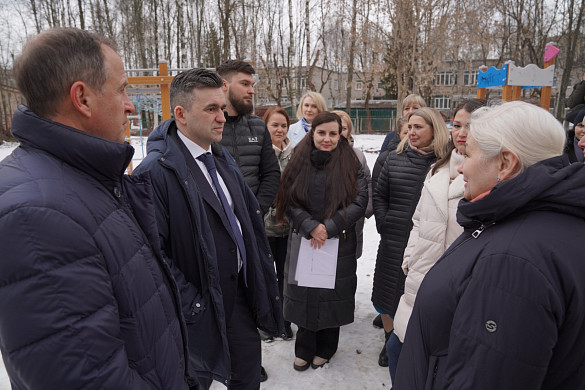  В Иванове в 30-м микрорайоне вместо пустыря делают вторую детскую площадку 