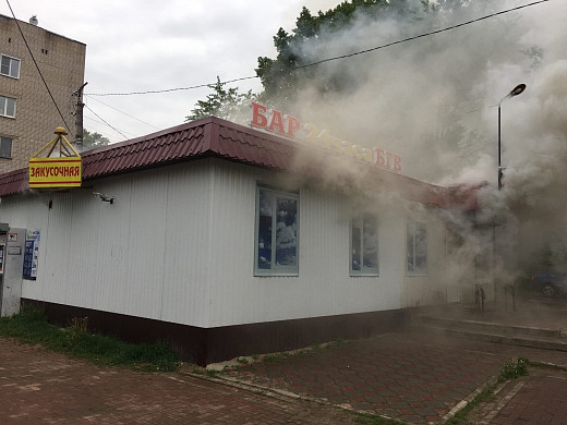  В Вичуге сгорел магазин с закусочной 