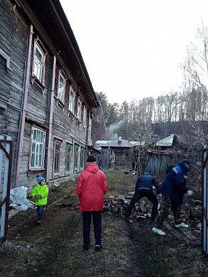 В Юрьевце в многоквартирном доме обрушилась печная труба