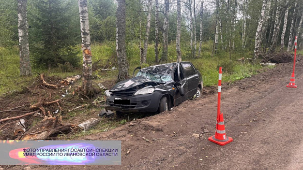 Водитель и пассажирка «Лады» получили травмы при ДТП в Ивановском районе 