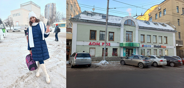 В центре Иванова на голову школьницы рухнула ледяная глыба