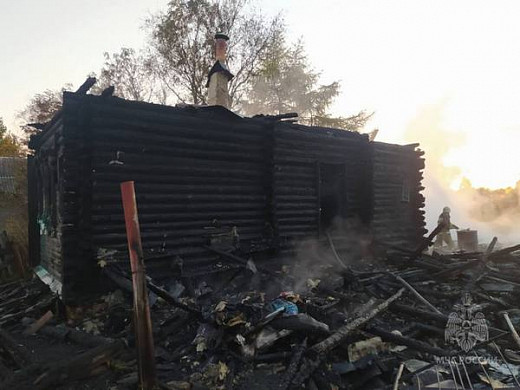  В Ивановской области на пожаре погиб мужчина 