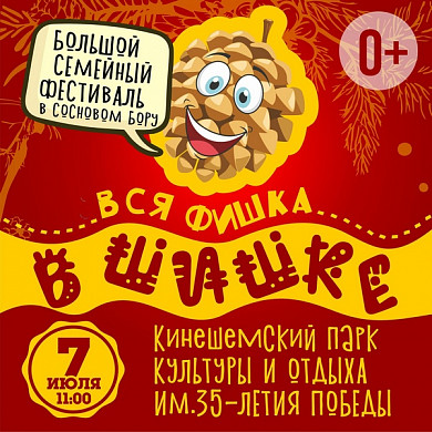  В Кинешме пройдет фестиваль «Вся фишка в шишке» 