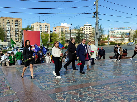 В Иванове прошел студенческий митинг в память 80-летия Победы