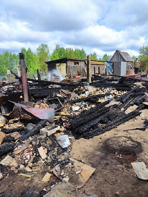 Во время пожара в Южском районе чудом успели спасти лежачего инвалида