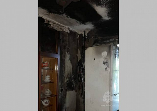 В Иванове неисправный холодильник стал причиной пожара в квартире
