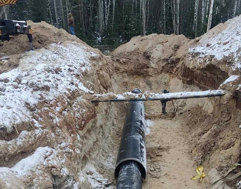 В Иванове продолжается ремонт Строкинского водовода