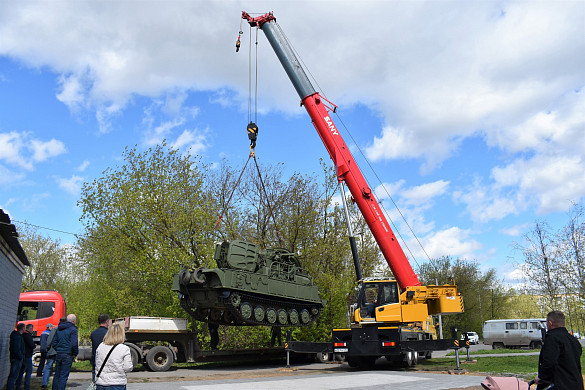 В Кинешме появился зенитно-ракетный комплекс «Куб»