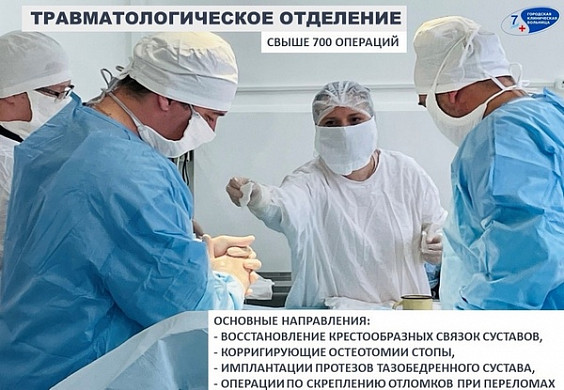  В стационаре 7-й ивановской больницы выросло число операций 