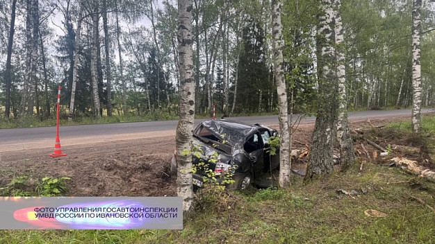 Водитель и пассажирка «Лады» получили травмы при ДТП в Ивановском районе 