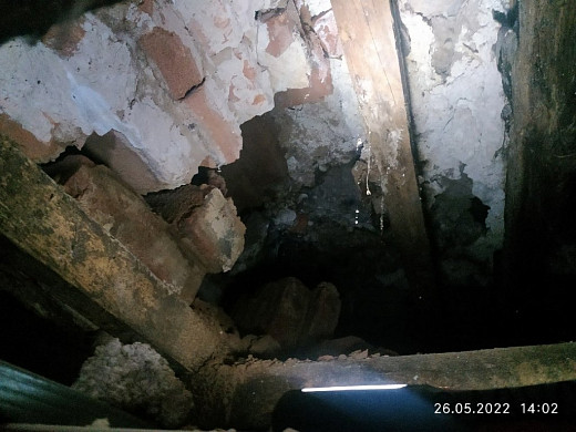 В квартире дома в Иванове произошло обрушение