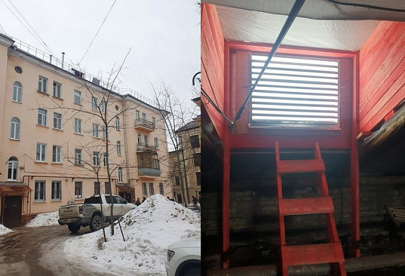 В Иванове почти за 3,5 млн рублей капитально отремонтировали кровлю «сталинки»