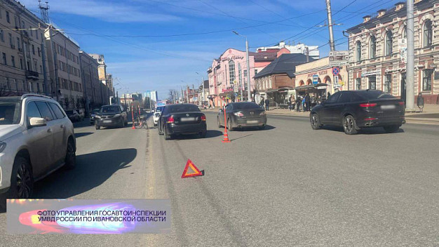  В Иванове пожилая автоледи сбила велосипедиста 