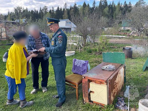 В регионе продолжают штрафовать любителей пожечь мусор на дачах