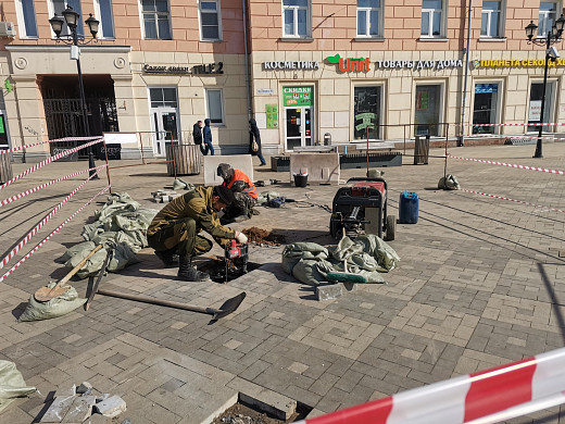  В Иванове на площади Ленина установят лавочки-качели 