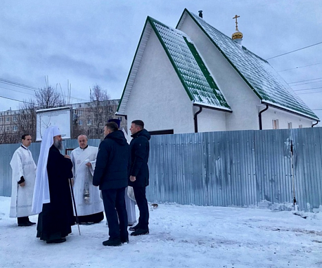 В селе Подвязновский Ивановского района освятили храм