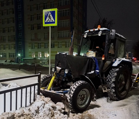 Дорожное городское хозяйство: «Сразу же прометать дороги во время снегопада нельзя»