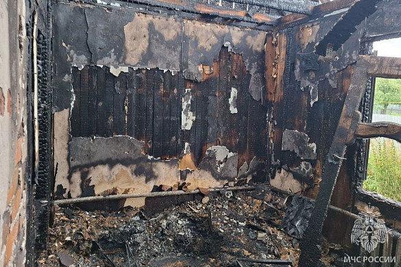 В Ивановской области горели 2 частных дома