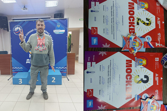 Зимние пловцы из Иванова завоевали медали на «Кубке Дружбы» в Москве