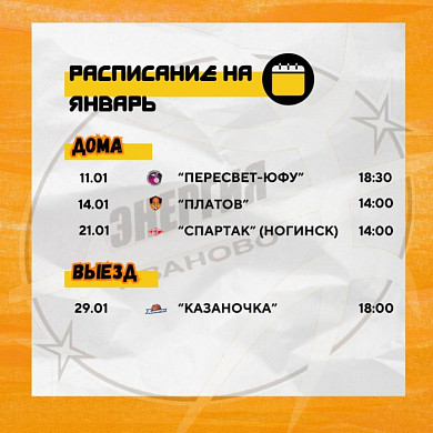 В январе баскетболистки «Энергии» проведут несколько домашних матчей