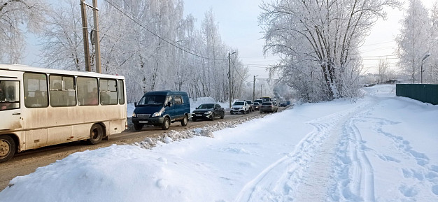  Авдотьино оказалось в изоляции из-за гигантской пробки 