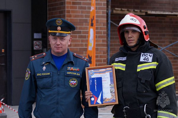  Пожарные Ивановской области приняли «Вертикальный вызов» 
