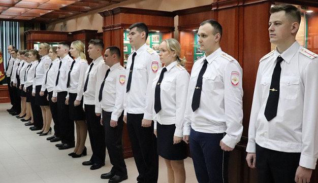 Ивановская полиция пополнилась 18 новыми сотрудниками
