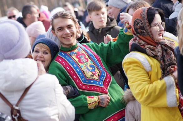 В Иванове три дня праздновали Масленицу 
